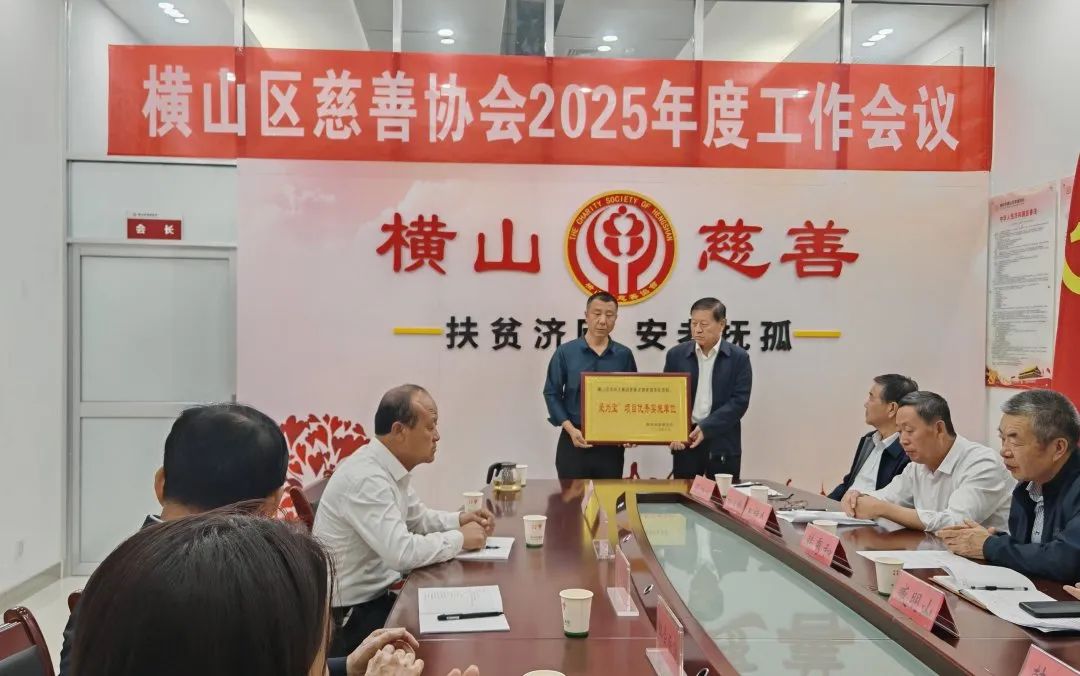 横山区慈善协会召开2025年慈善工作会议暨颁奖仪式(图7)
